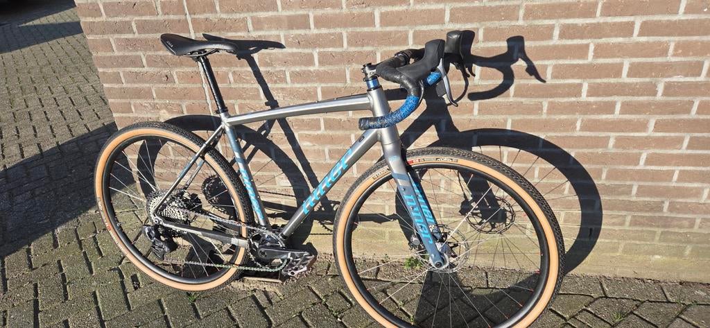 Niner RLT gravel Sram Force AXS en XX1 1 x 12, Carbon, Meer dan 20 versnellingen, 53 tot 57 cm, Ophalen