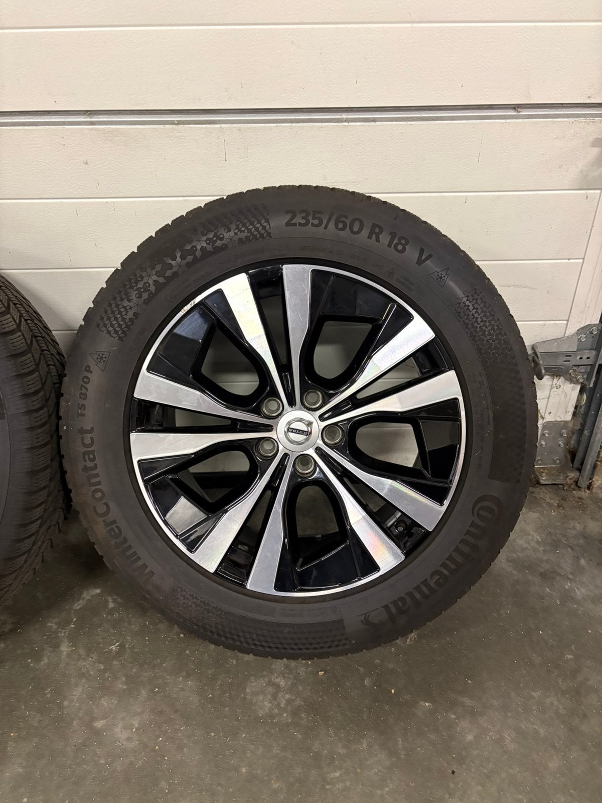 Volvo XC60 18 inch velgen winter Continental 7 mm, 18 inch, Gebruikt, Banden en Velgen, Zweden