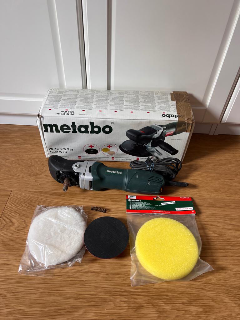 Metabo PE 12-175 Haakse Polijstmachine, Auto diversen, Autogereedschap, Zo goed als nieuw, Ophalen of Verzenden