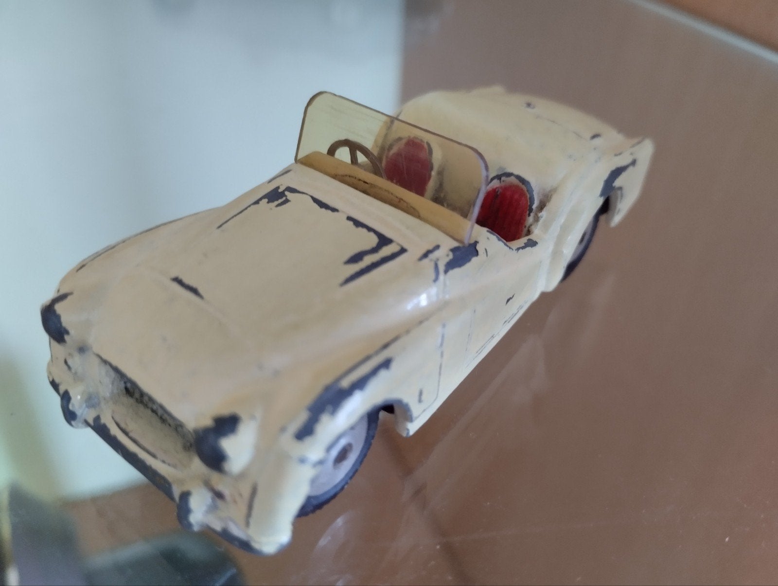Corgi toys Triumph tr2, Ophalen of Verzenden, Gebruikt, Auto, Corgi