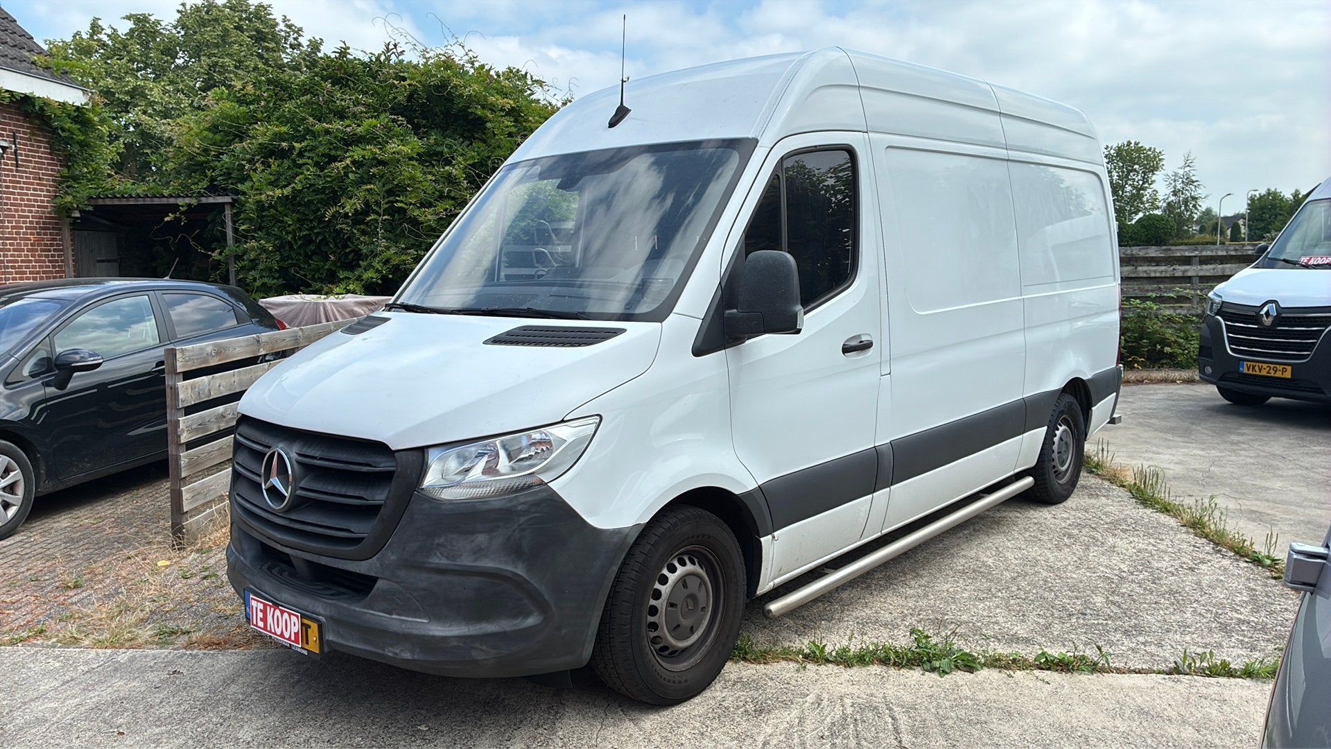 MERCEDES-BENZ SPRINTER 314 CDI 6-BAK L2H2 2020 EURO 6, Auto's, Bestelauto's, Achterwielaandrijving, Euro 6, Wit, Mercedes-Benz