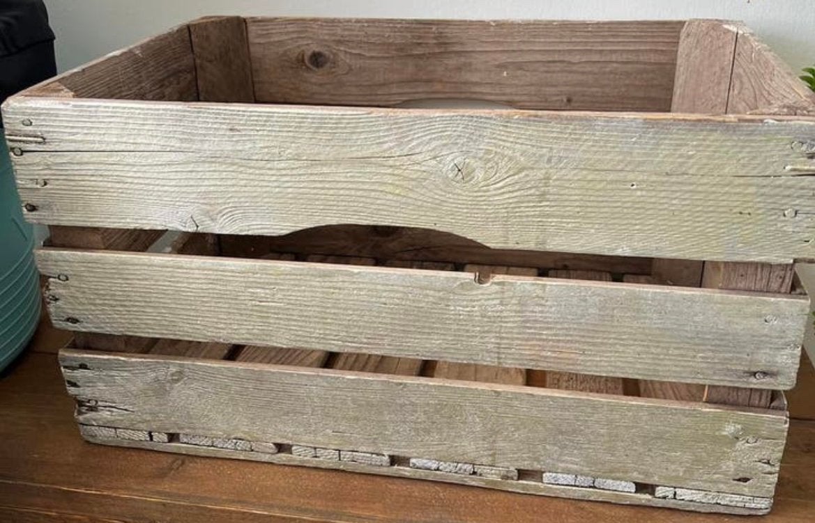 Kist - zacht goud, Huis en Inrichting, Woonaccessoires | Kisten, Ophalen, Gebruikt, 50 tot 100 cm, Minder dan 50 cm