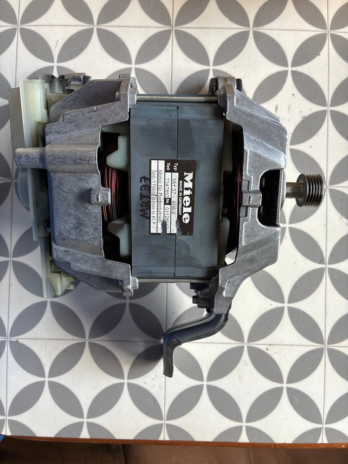 Miele wasmachine motor - Gebruikt, Witgoed en Apparatuur, Ophalen of Verzenden, Gebruikt