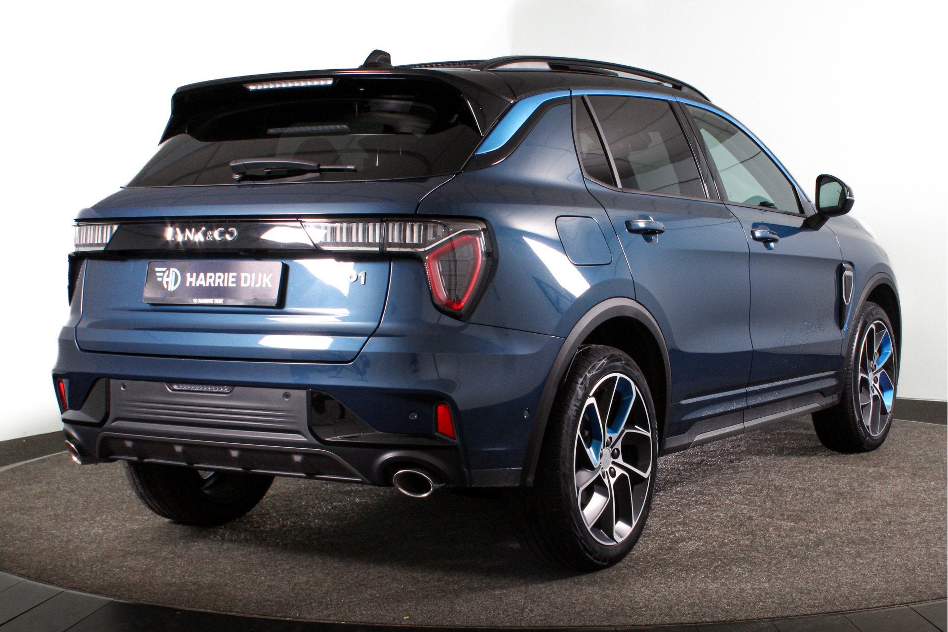 Lynk & Co 01 1.5 PHEV 261PK MY22 | Afn. Trekhaak | 360 Camer, Euro 6, Blauw, Plug-in hybride, Bedrijf