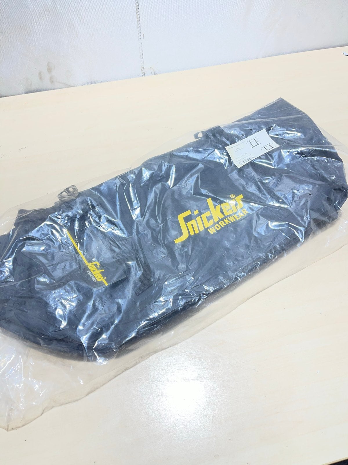 Snickers Workwear Logo Duffle Bag 28L Zwart Nieuw, Ophalen, Nieuw