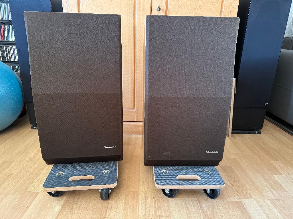 Cabasse Sloop M2, Gebruikt, 60 tot 120 watt, Front, Rear of Stereo speakers, Ophalen
