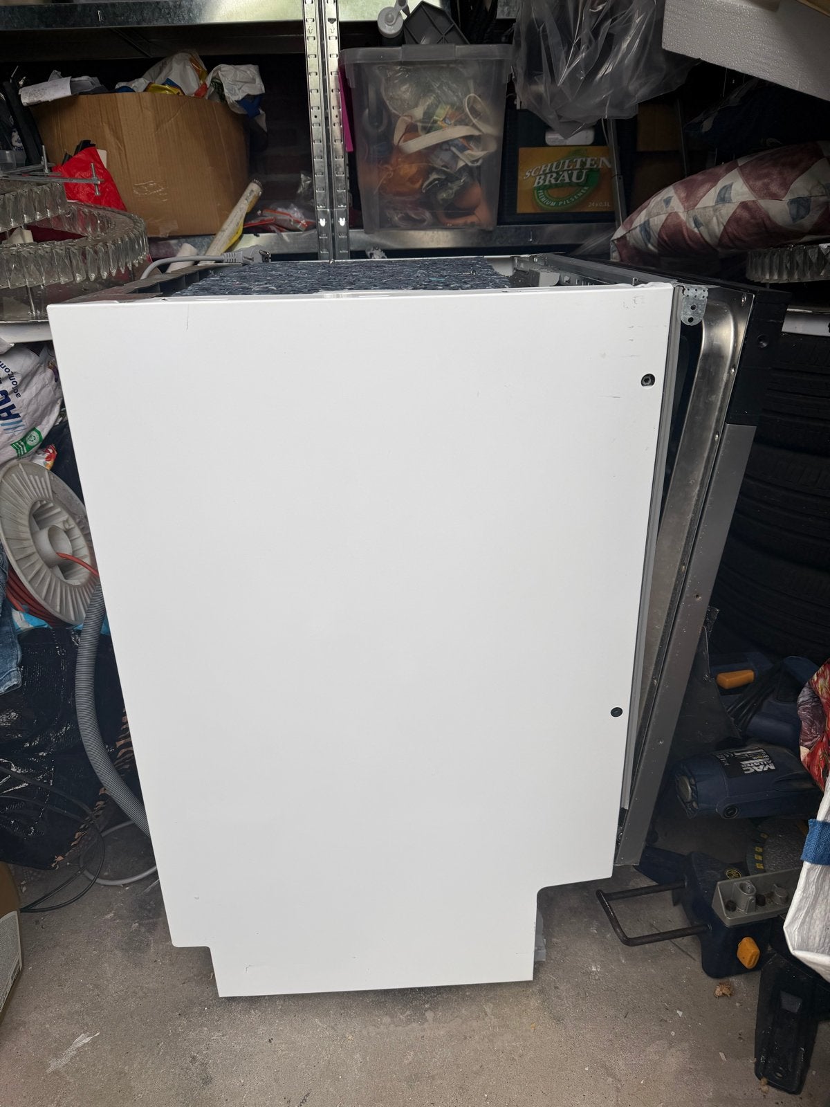 Grundig inbouw vaatwasser - pompt niet goed, Witgoed en Apparatuur, Vaatwasmachines, Ophalen, 60 cm of meer, Eco programma, Inbouw