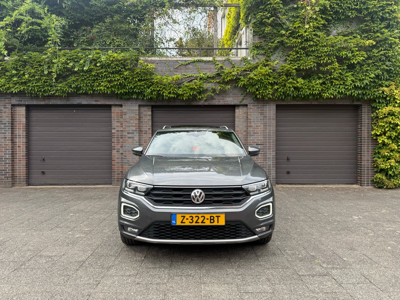 Volkswagen T-roc 4 motion sport 2.0 tsi dsg 2018 VOL OPTIES, Auto's, Volkswagen, Automaat, 15 km/l, Zwart, 1984 cc