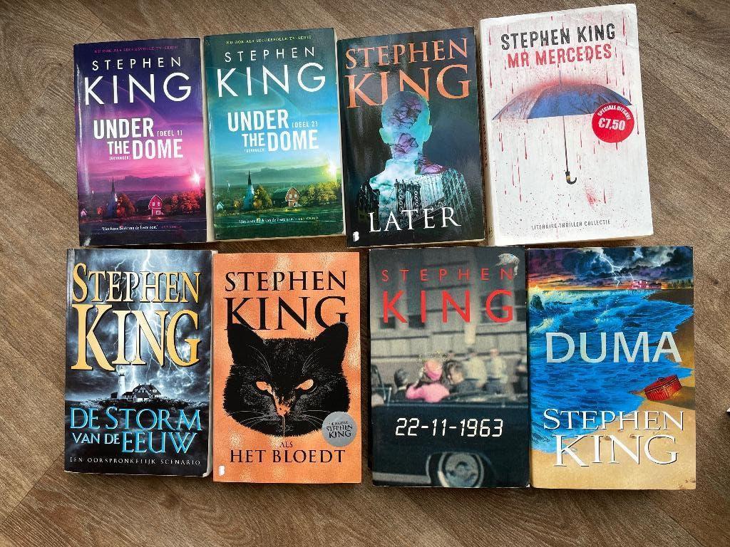 Stephen King boeken, Boeken, Ophalen, Gelezen, Stephen King, Nederland