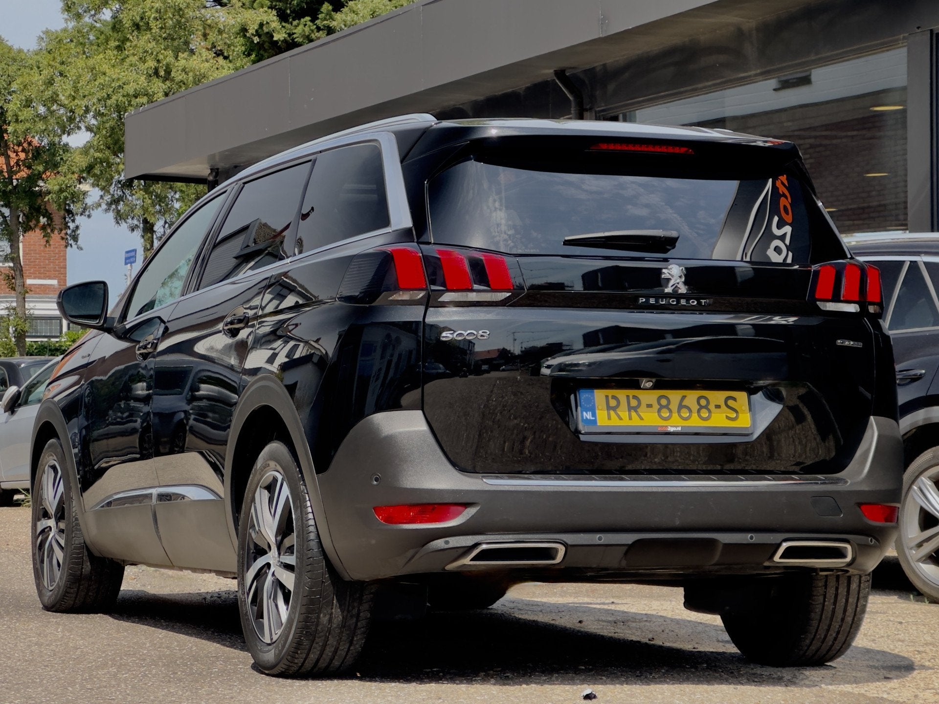 Peugeot 5008 1.6 e AUT6 GT-LINE 7PERS PANODAK DESIGNO-LEDER, Auto's, 1350 kg, Gebruikt, 4 cilinders, 7 stoelen