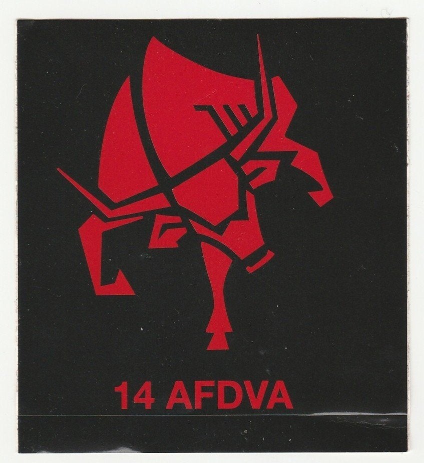 sticker 14 Afdva (14e Afdeling Veldartillerie), Verzenden, Landmacht, Nederland, Overige typen