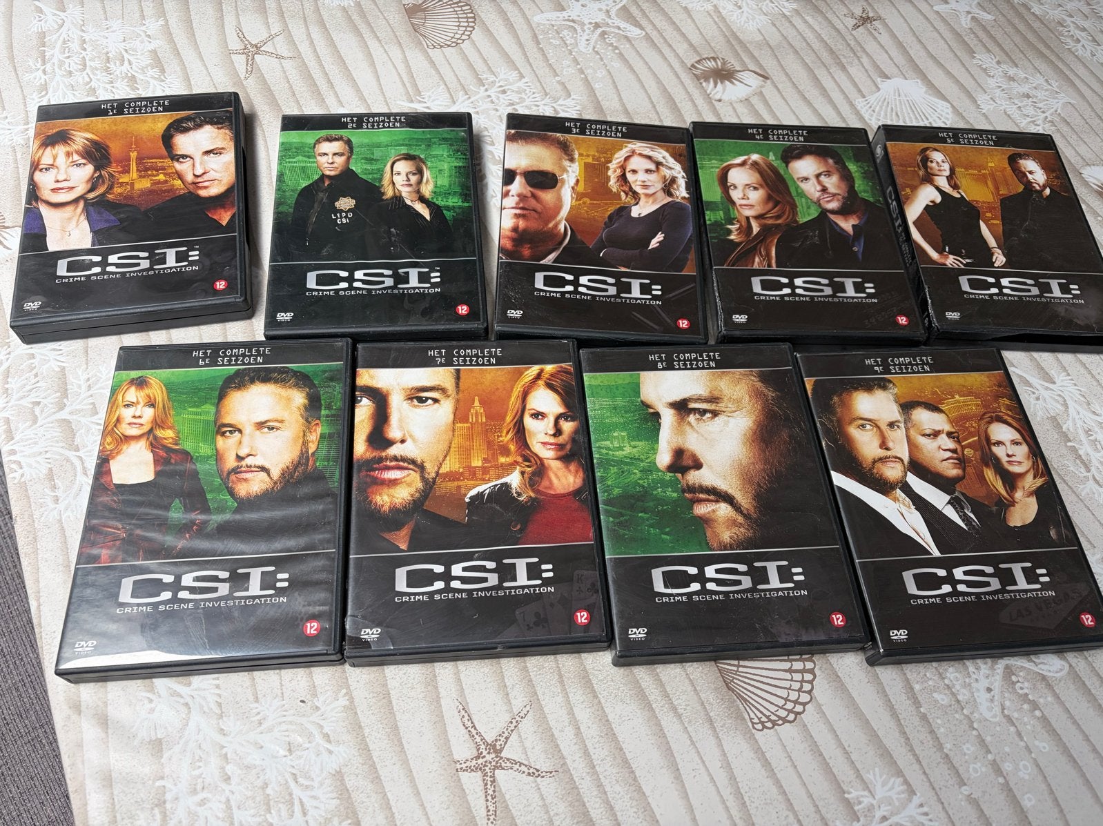 CSI: Crime Scene Investigation DVD Boxsets seizoen 1-9, Ophalen, Engels, Seizoen 1, Misdaad