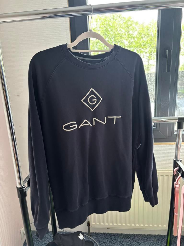 GANT trui, Ophalen of Verzenden, Zo goed als nieuw, Maat 56/58 (XL), Blauw