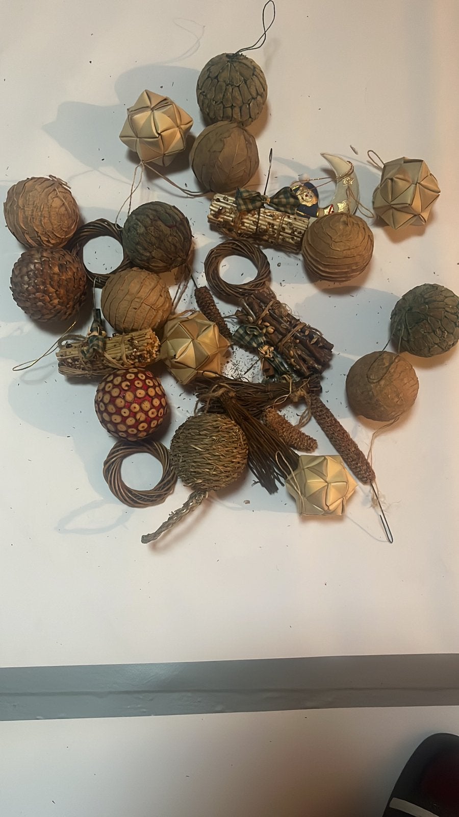 Vinted kerstballen van natuurproducten, Ophalen of Verzenden, Gebruikt