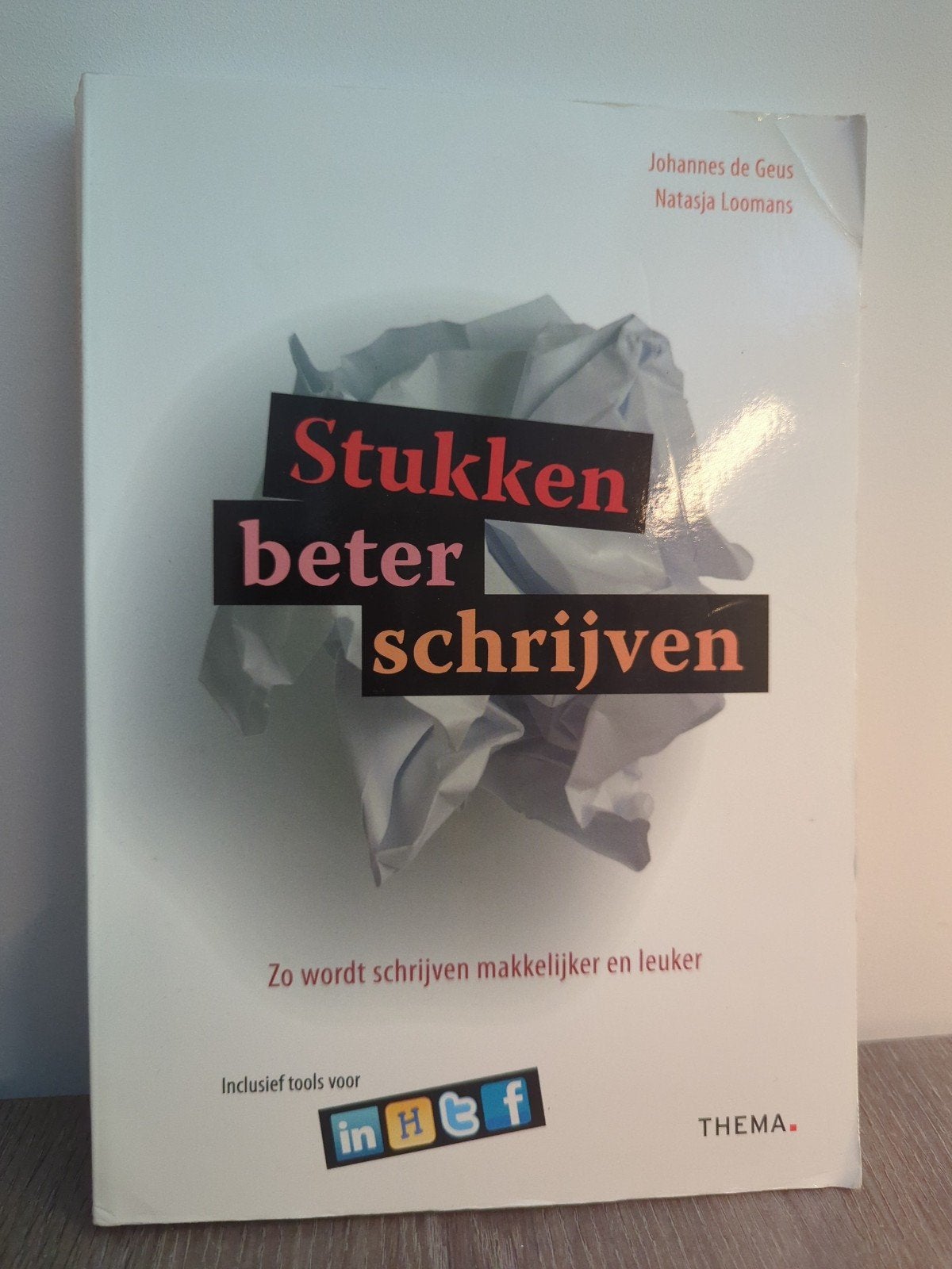 Stukken beter schrijven - Johannes de Geus & Natasja Loomans, Boeken, Ophalen of Verzenden, Zo goed als nieuw, Johannes de Geus, Natasja Loomans