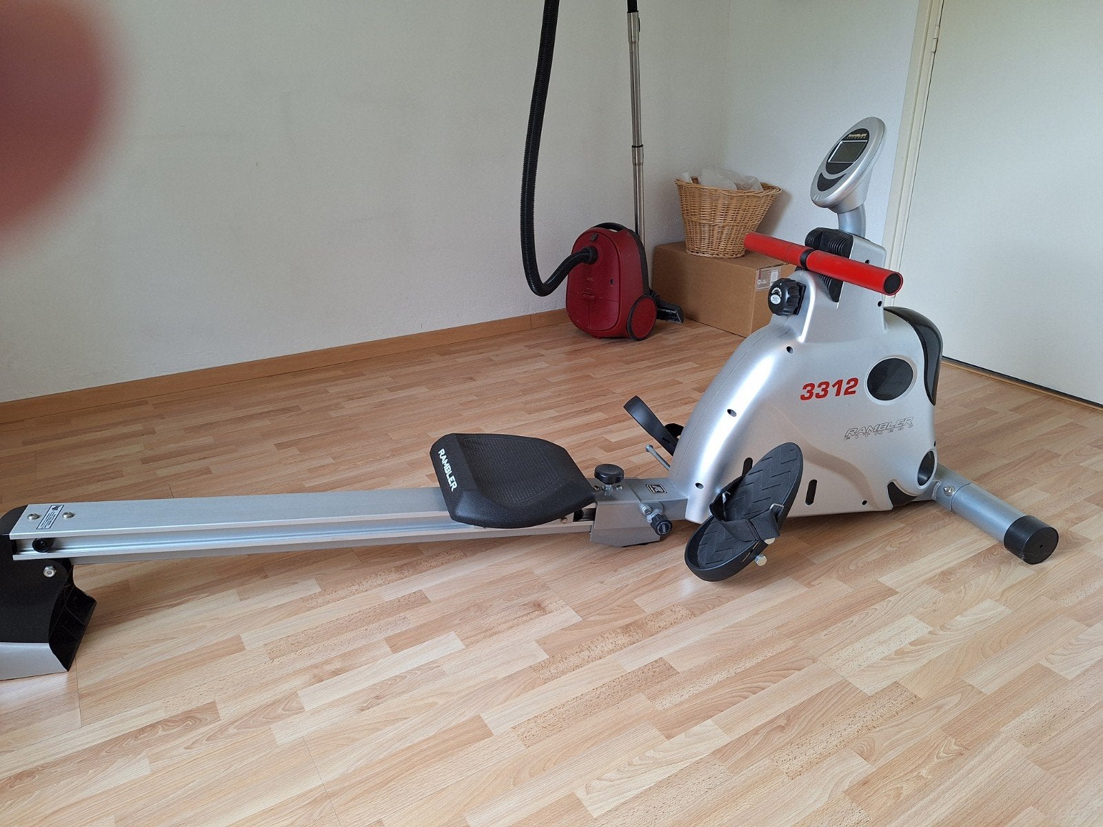 Roeimachine RAMBLER 3312 - Fitness Roeitrainer, Ophalen, Benen, Gebruikt, Metaal