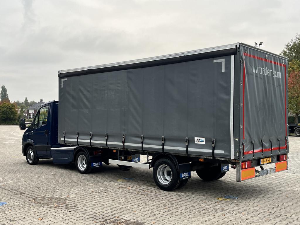 Iveco Daily 35C21 Be-trekker Be-Combi Met Oplegger Huif 1650, Euro 5, Gebruikt, Zwart, 4 cilinders
