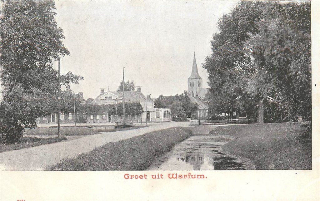 701-287-025 Warffum, Verzenden, Voor 1920, Groningen
