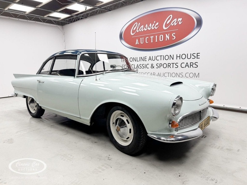 Dkw AUTO UNION 1000S 1000 SP Coupe - ONLINE AUCTION, Overige merken, Blauw, Bedrijf, Handgeschakeld