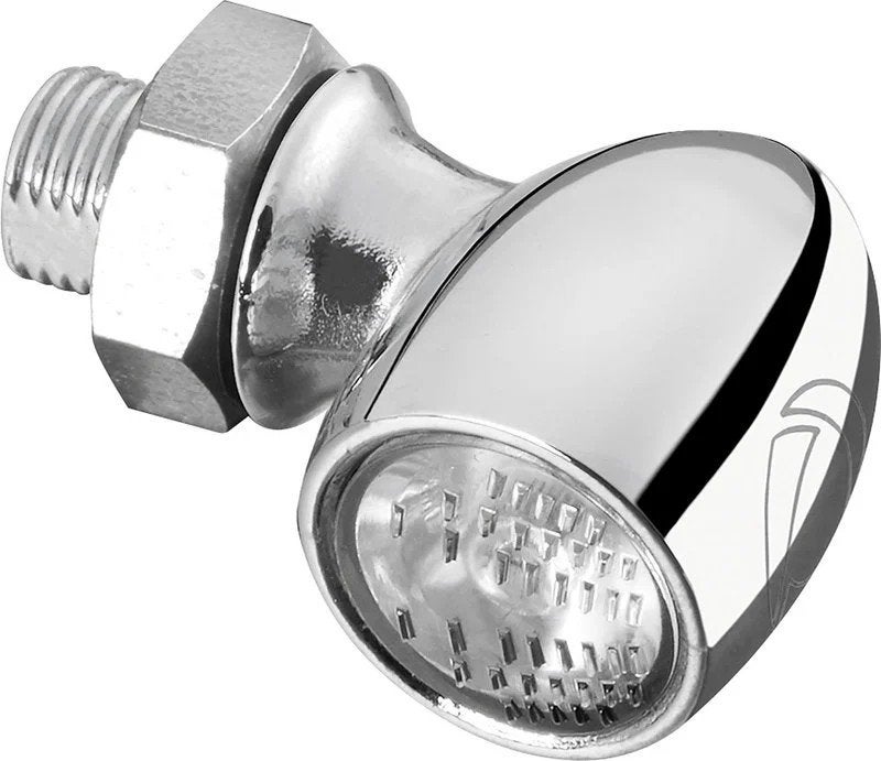 Kellermann Atto mini led knipperlichten, chrome, Ophalen, Gebruikt