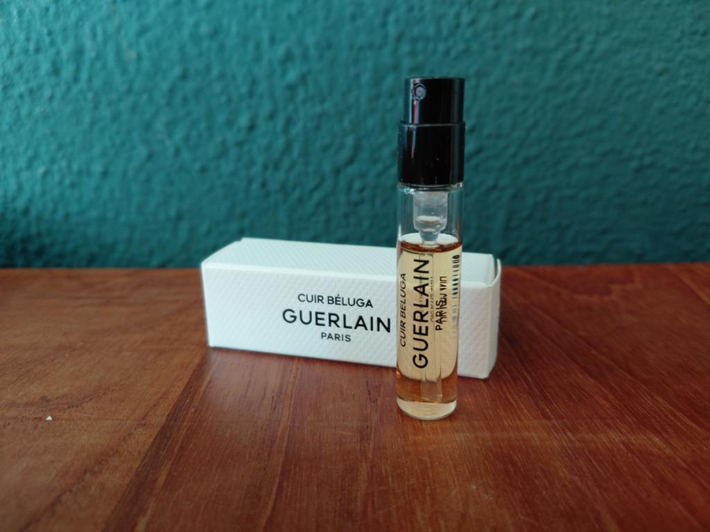 Guerlain Cuir Beluga parfum sample, Ophalen of Verzenden, Nieuw