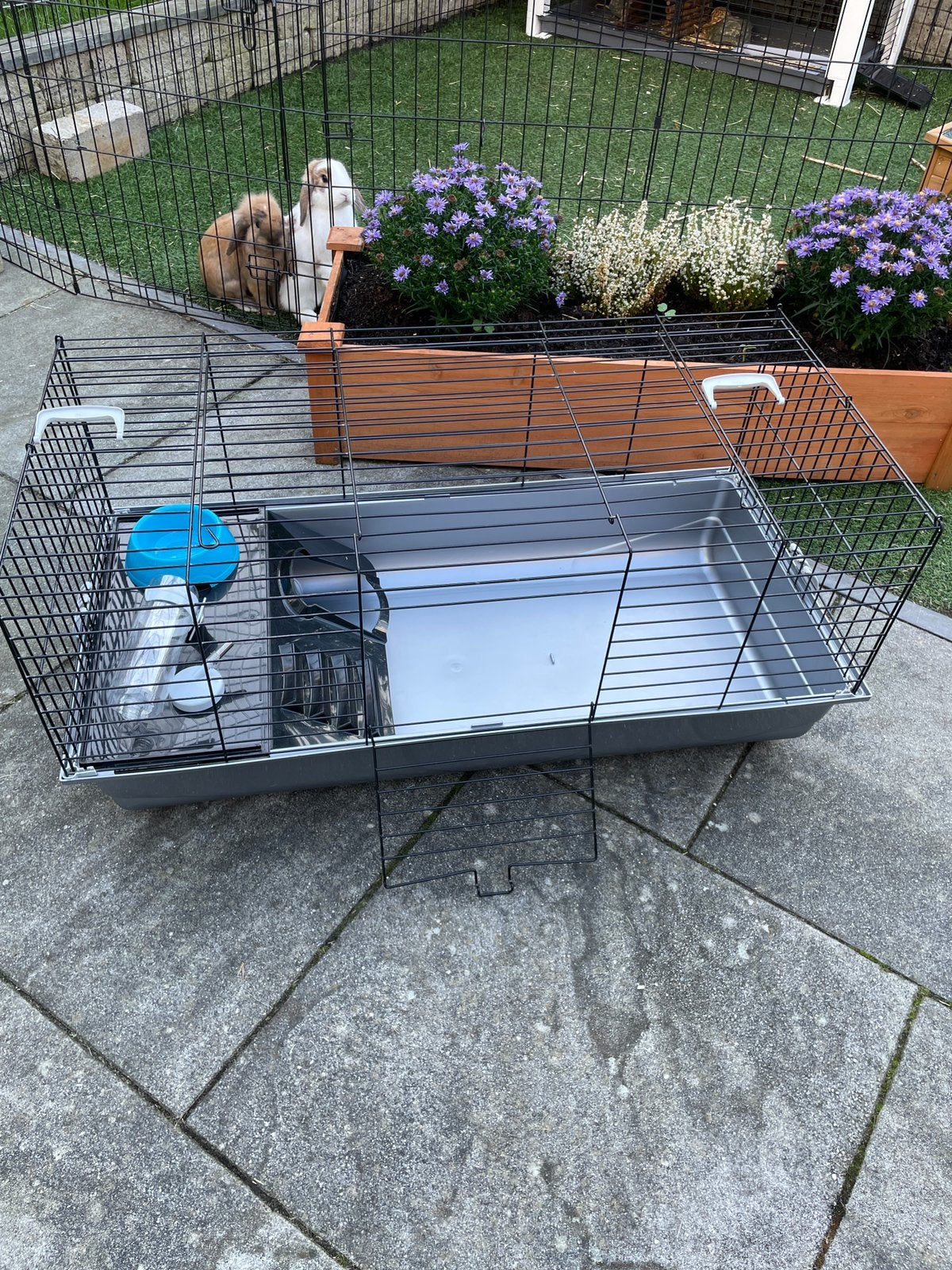 Konijnenhok voor binnen, binnenhok groot, Dieren en Toebehoren, Gebruikt, Cavia, Hok, 75 tot 110 cm