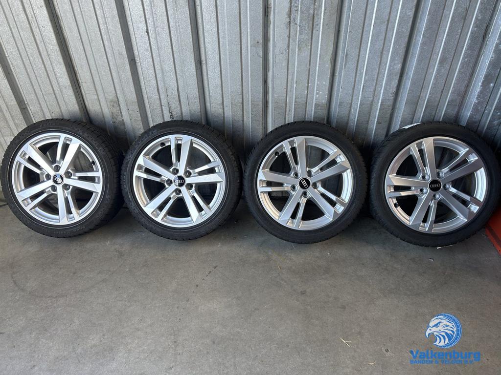 6mm! Originele Audi A3 17 inch velgen 5x112 winterbanden 215, Auto-onderdelen, Banden en Velgen, -, -, Banden en Velgen, 17 inch