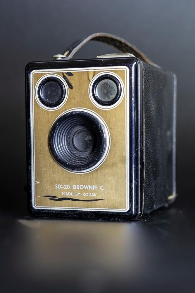 Kodak SIX-20 Brownie model C, Ophalen of Verzenden, 1940 tot 1960, Fototoestel