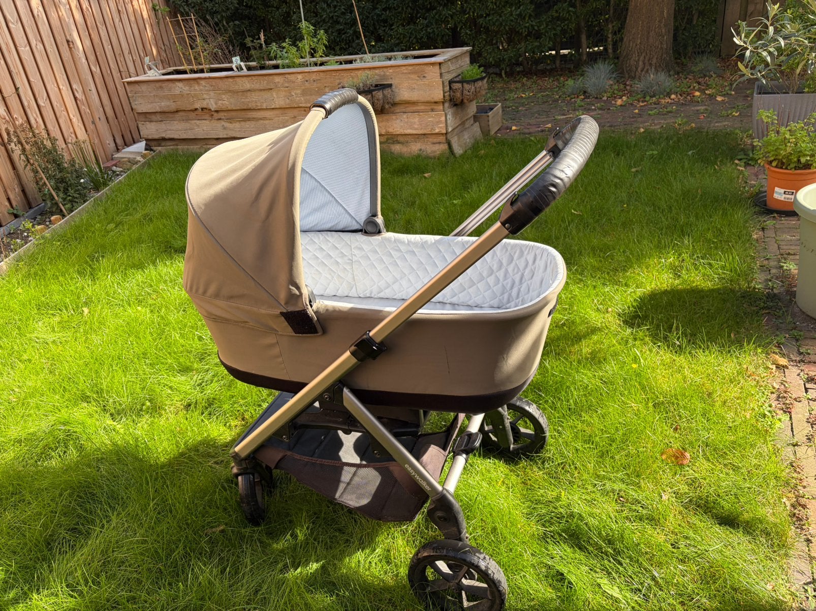Easywalker Mosey met toebehoren, Gebruikt, Verstelbare duwstang, Combiwagen, Ophalen