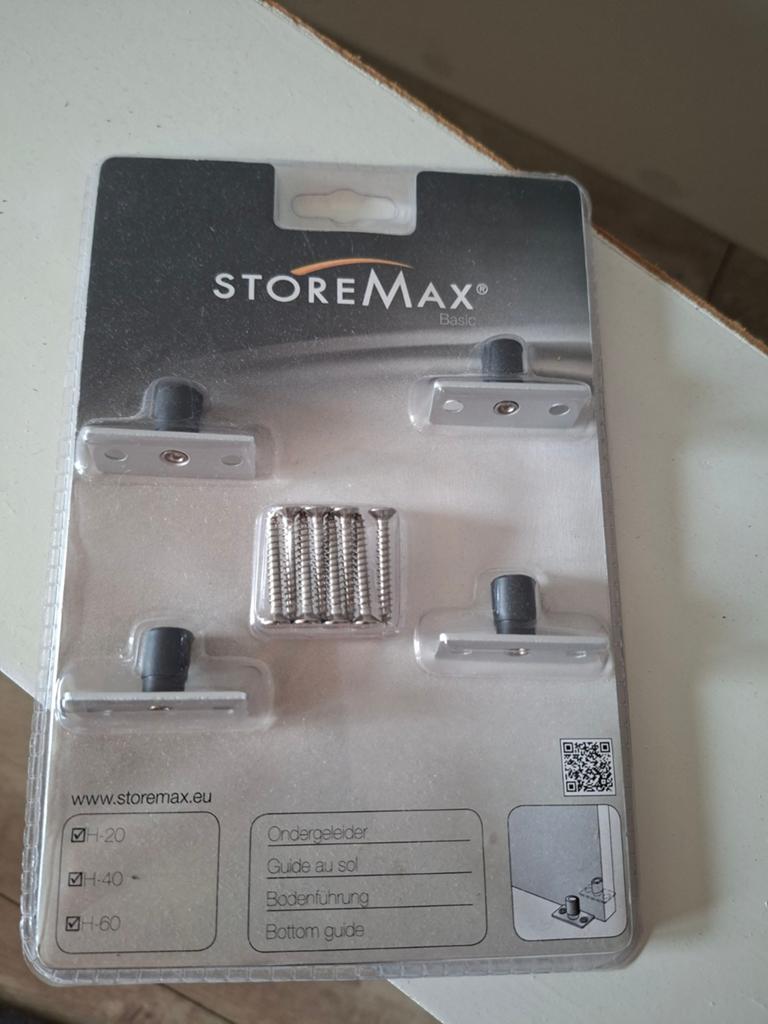 STOREMAX Basic Ondergeleider Set - Nieuw, Ophalen of Verzenden, Nieuw, Overige materialen, Overige typen