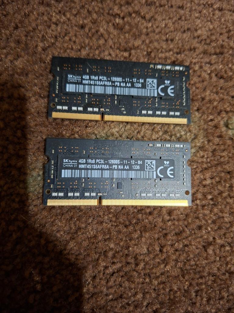 8GB (2x4GB) DDR3 SO-DIMM Laptop RAM Geheugen, Computers en Software, Overige Computers en Software, Gebruikt, Ophalen of Verzenden