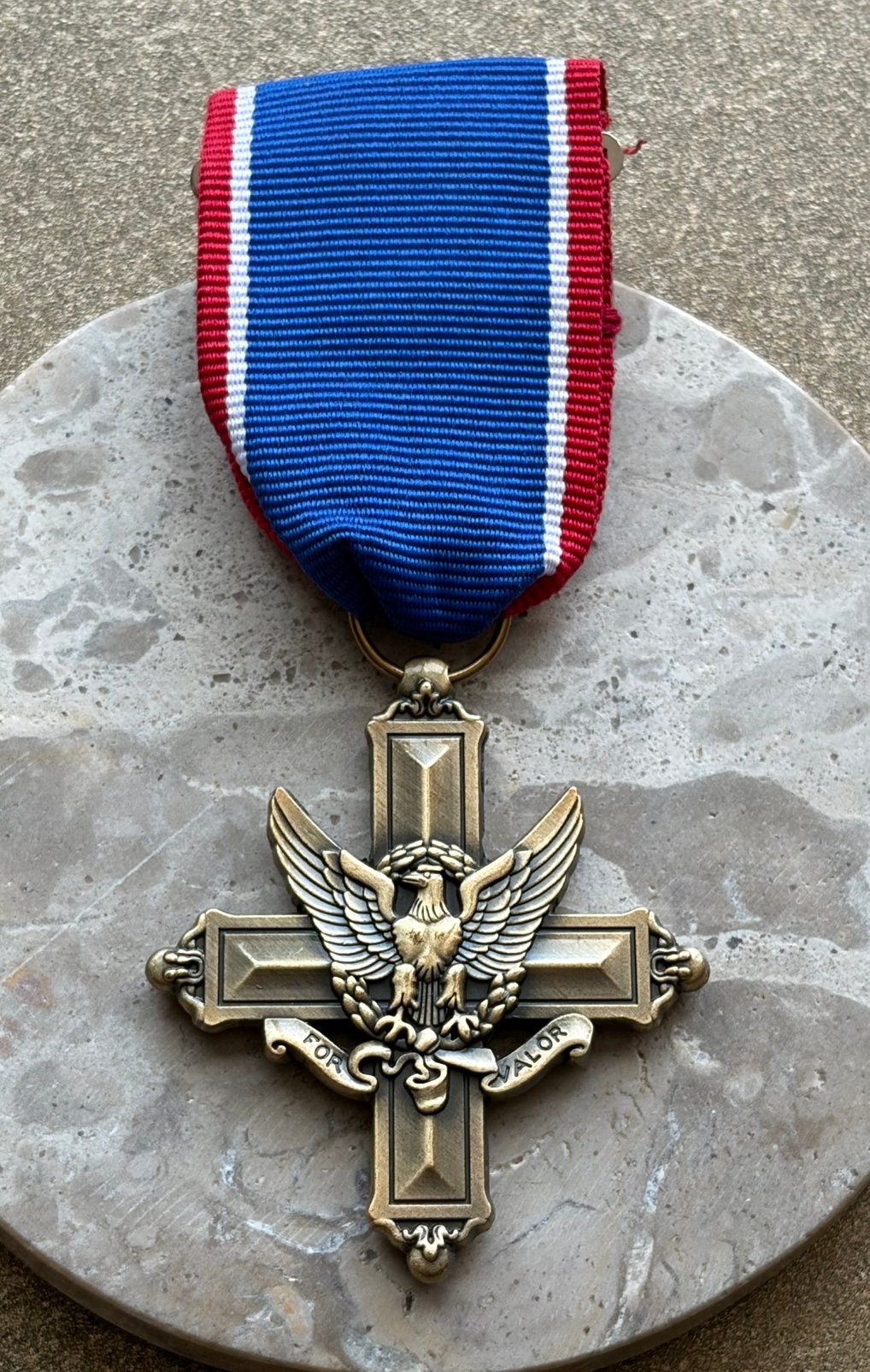 US Army distinguished service cross medaille, Ophalen of Verzenden, Landmacht, Amerika, Lintje, Medaille of Wings