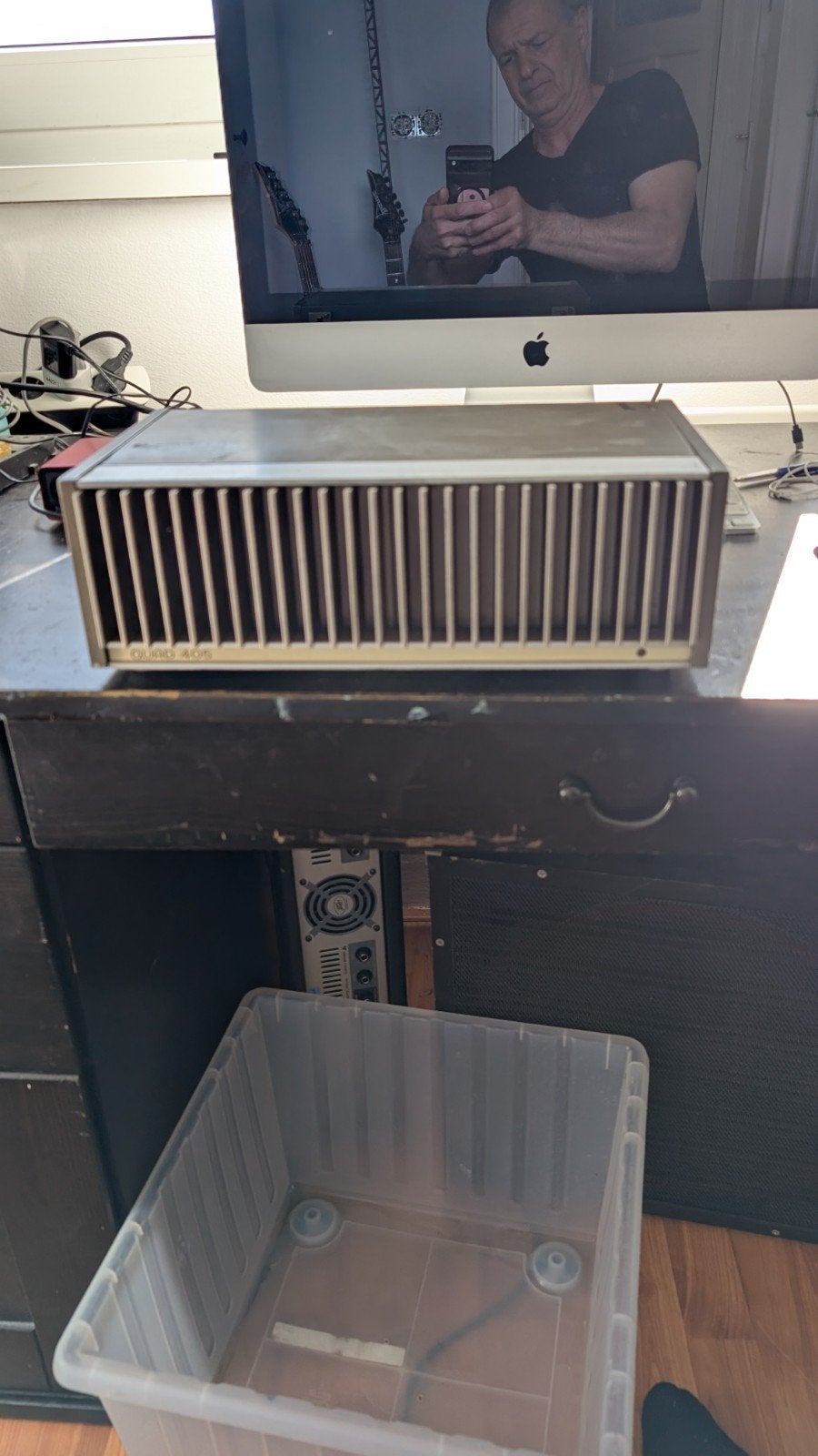 Quad 405 eindversterker - Klassieke audio, Overige merken, Gebruikt, Ophalen of Verzenden, 60 tot 120 watt