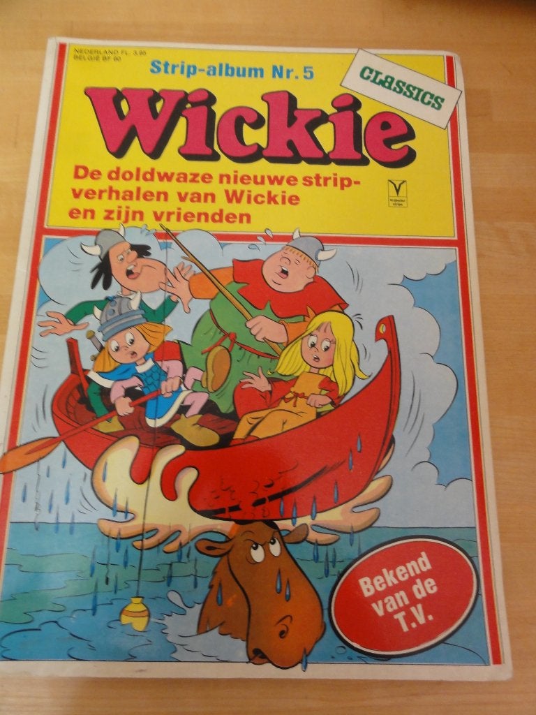 Stripboek Wickie de Viking Nr. 5, Boeken, Stripboeken, Eén stripboek, Ophalen of Verzenden, Gelezen