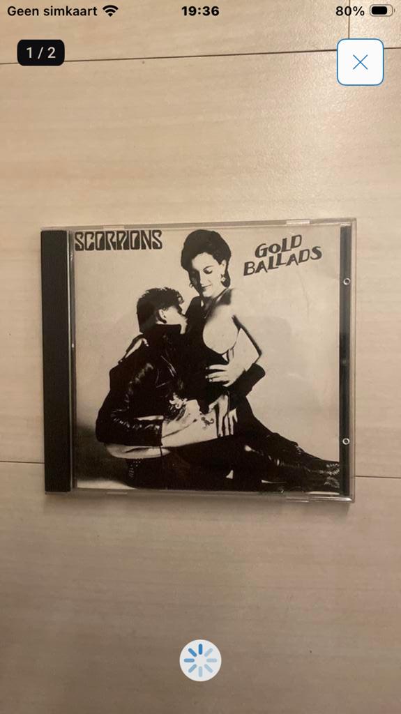 Scorpions - gild ballads, Cd's en Dvd's, Cd's | Rock, Ophalen of Verzenden, Zo goed als nieuw