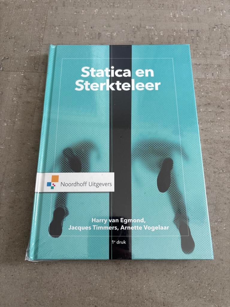 Statica en Sterkteleer, Nieuw, Eerste druk, Ophalen of Verzenden, Beta, Nieuw, HBO