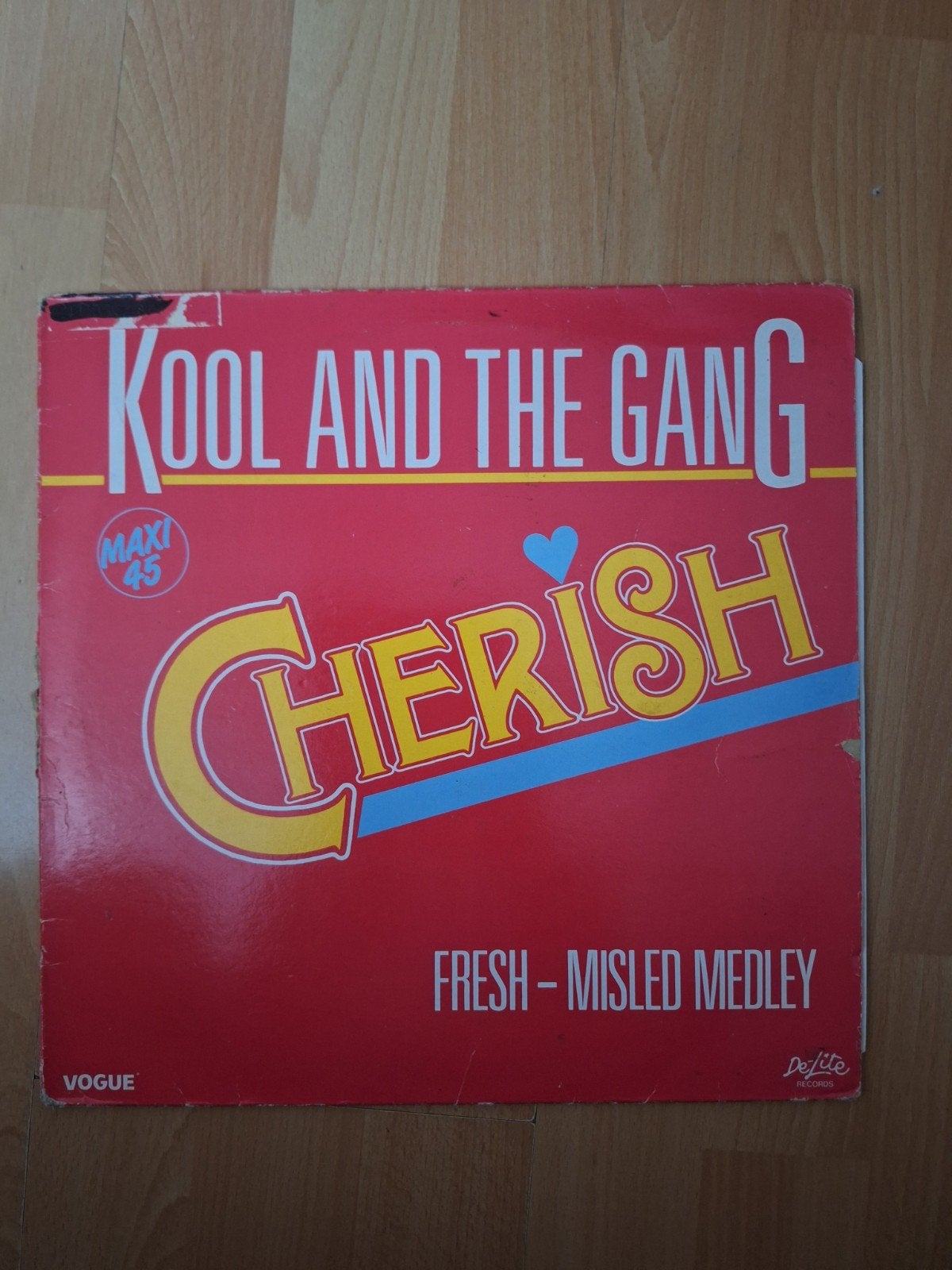 Kool and the Gang - Cherish (Maxi 45), Gebruikt, Ophalen of Verzenden, EP, 12 inch
