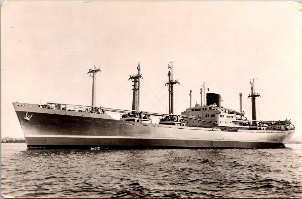 Rotterdam - m.s. Madison Lloyd, Verzenden, 1940 tot 1960, Ongelopen, Zuid-Holland