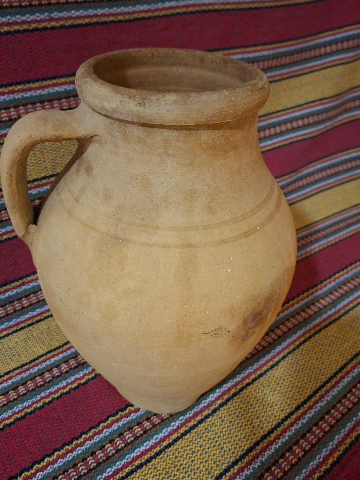 Rustieke Terracotta Waterkruik – 35,5 cm – Perfecte Staat!, Ophalen