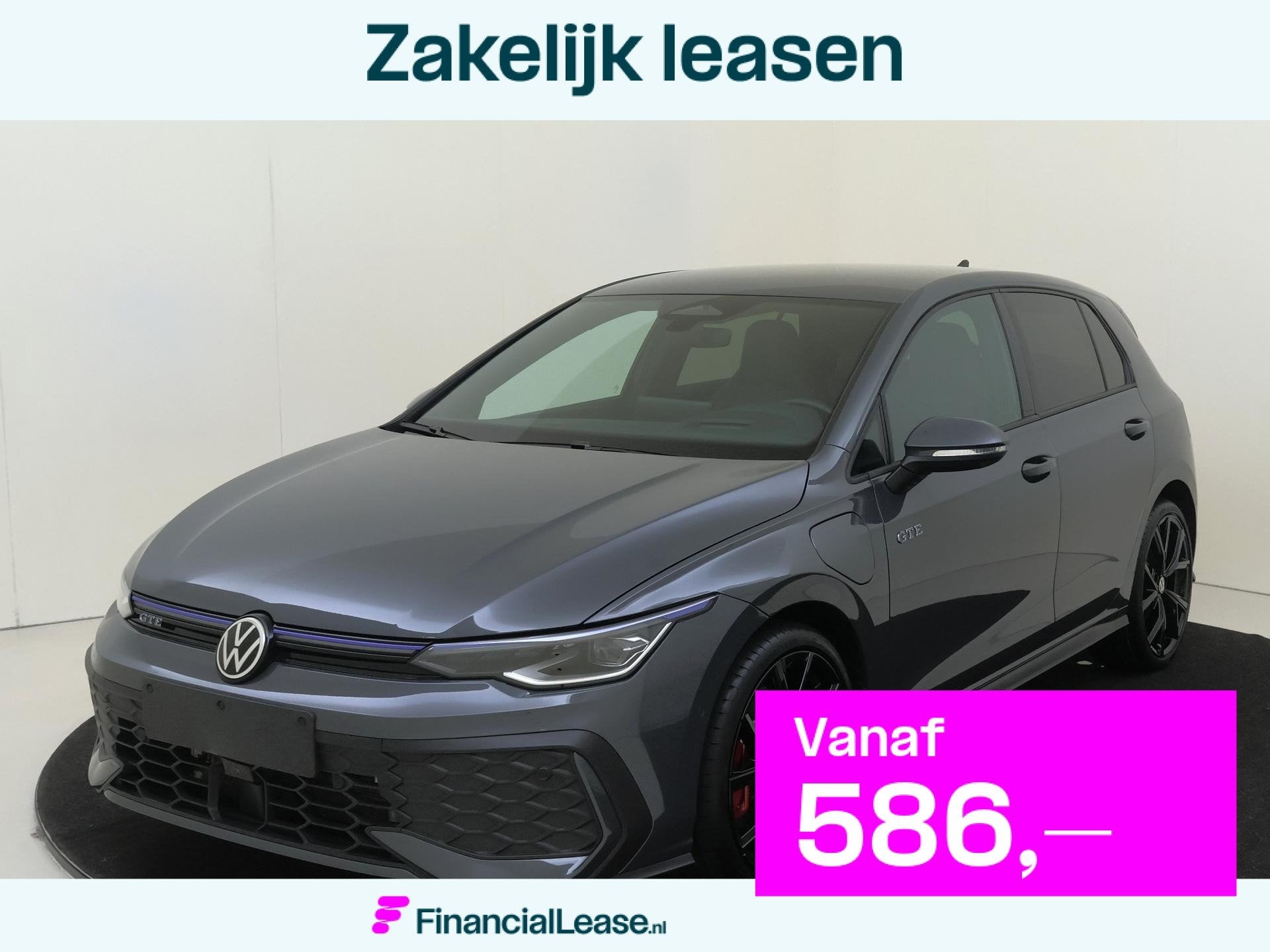 Volkswagen Golf 1.5 eHybrid GTE | SoH 100% | Lederen bekledi, 12 maanden, 4 cilinders, 150 min, 26 kWh