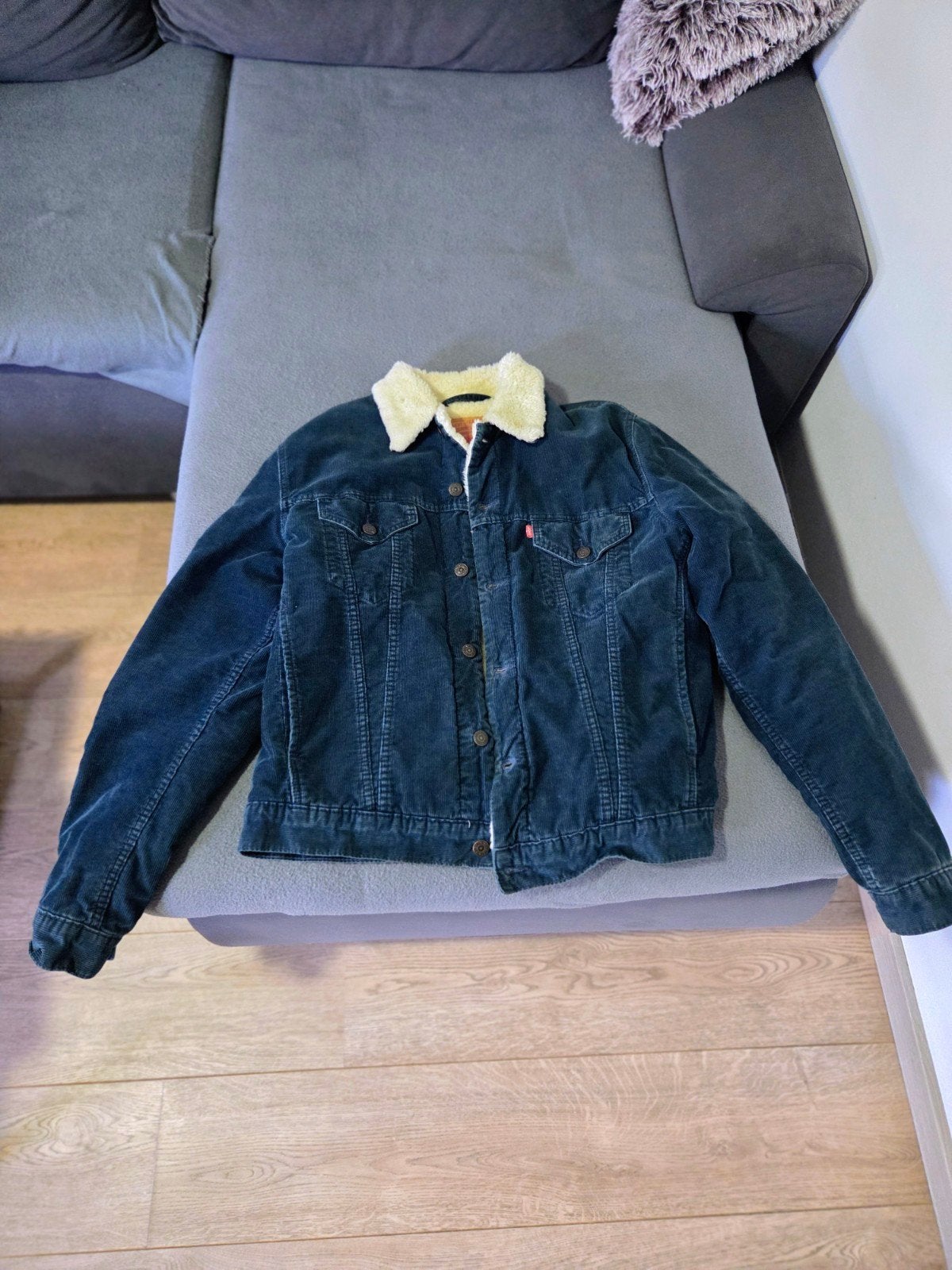 Mooie Levis Trucker jas in zeer goede staat - Warme voering, Blauw, Maat 56/58 (XL), Ophalen of Verzenden, Zo goed als nieuw