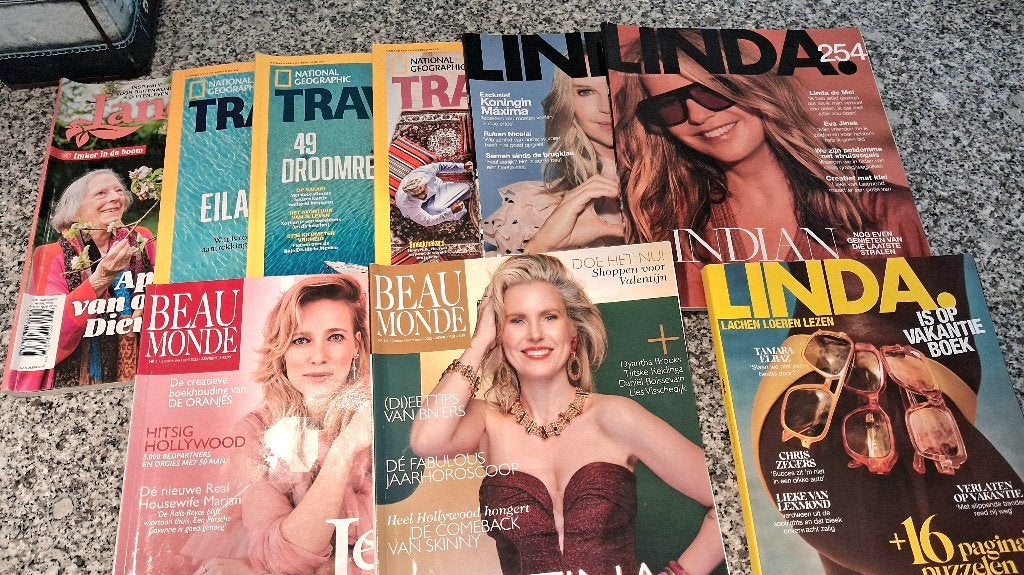 Tijdschrift o.a.Libelle, Vt Wonen, Ariadne Flair, Linda etc., Boeken, Ophalen of Verzenden, Zo goed als nieuw, Damesbladen