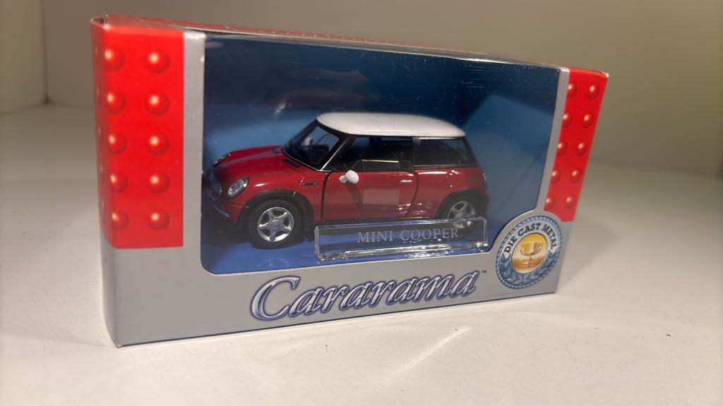 Mini cooper cararama 1.43, Hobby en Vrije tijd, Modelauto's | 1:43, Overige merken, Auto, Ophalen of Verzenden, A