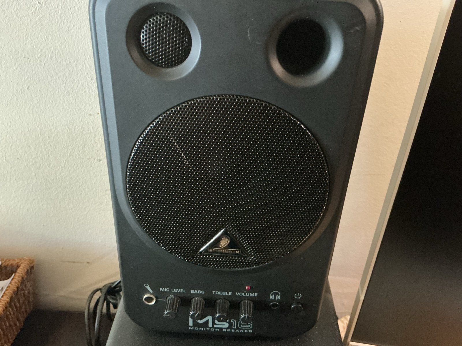 Behringer MS16 Monitor Speaker - Compacte Studiomonitor, Overige merken, Studiomonitor, Gebruikt, Ophalen of Verzenden