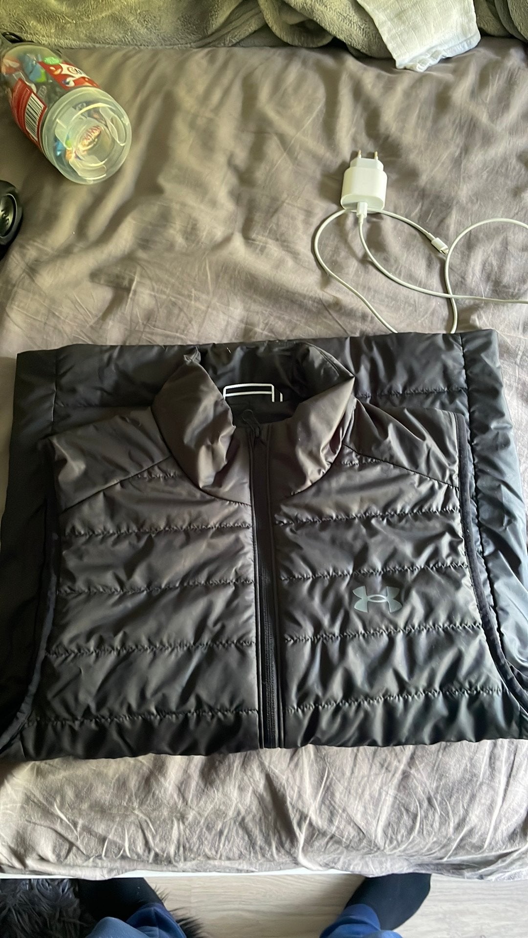 Under armour storm bodywarmer, Ophalen, Nieuw, Maat 46 (S) of kleiner, Zwart