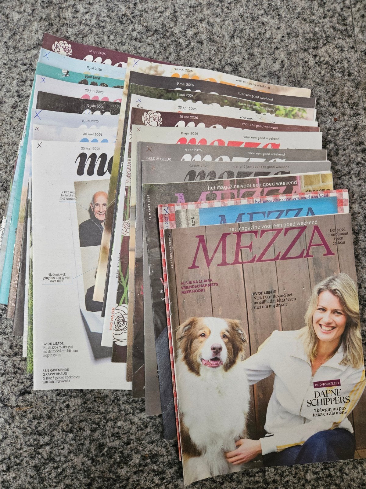Mezza magazines 2026, Ophalen of Verzenden, Zo goed als nieuw, Overige typen