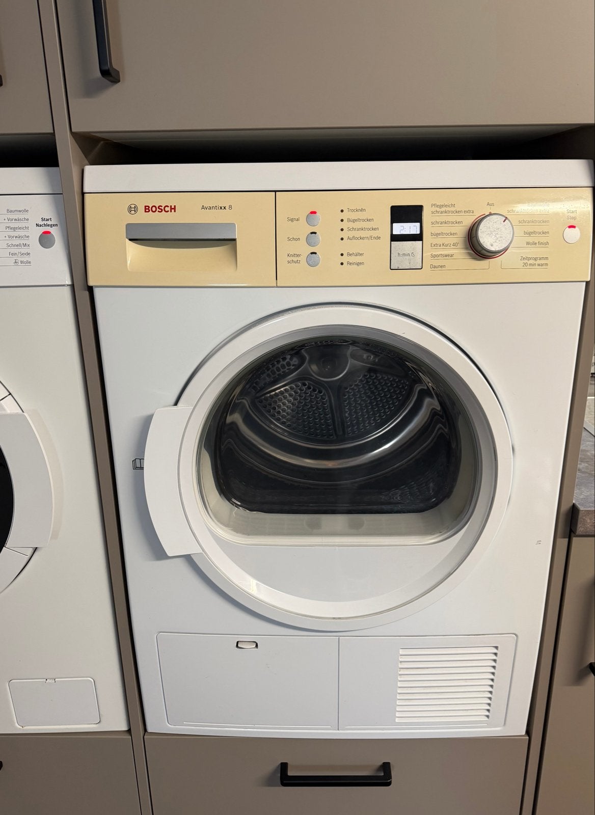 Bosch Avantixx 8 Condensdroger WTE863XL, Ophalen, 6 tot 8 kg, Gebruikt, Voorlader