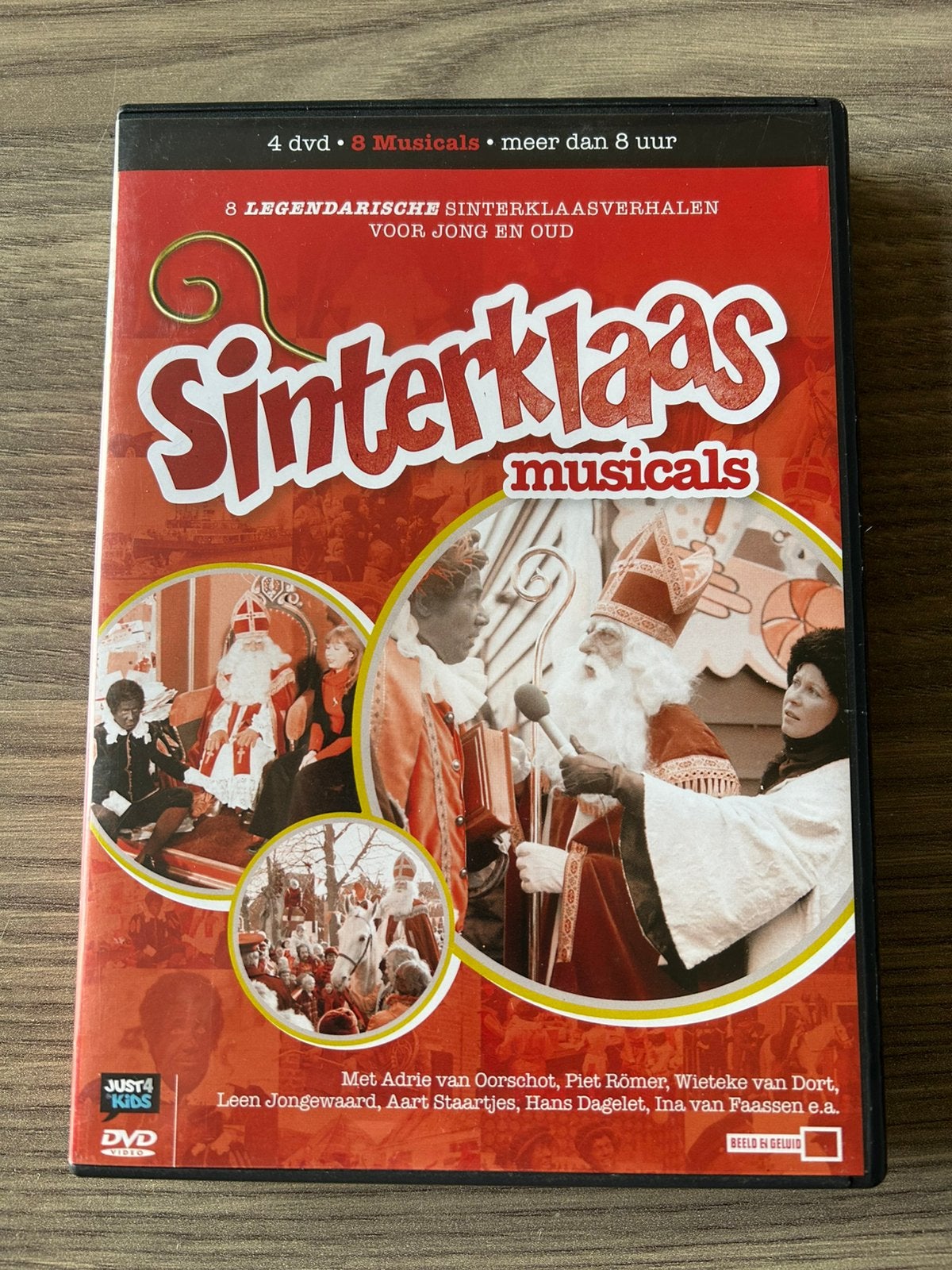 Sinterklaas Musicals DVD Set, Gebruikt, Sinterklaas, Box/collectie, Ophalen of Verzenden