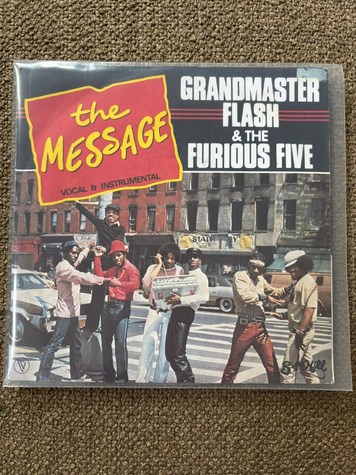 Grandmaster Flash & the Furious Five - The Message, Cd's en Dvd's, Ophalen of Verzenden, Gebruikt, 7 inch