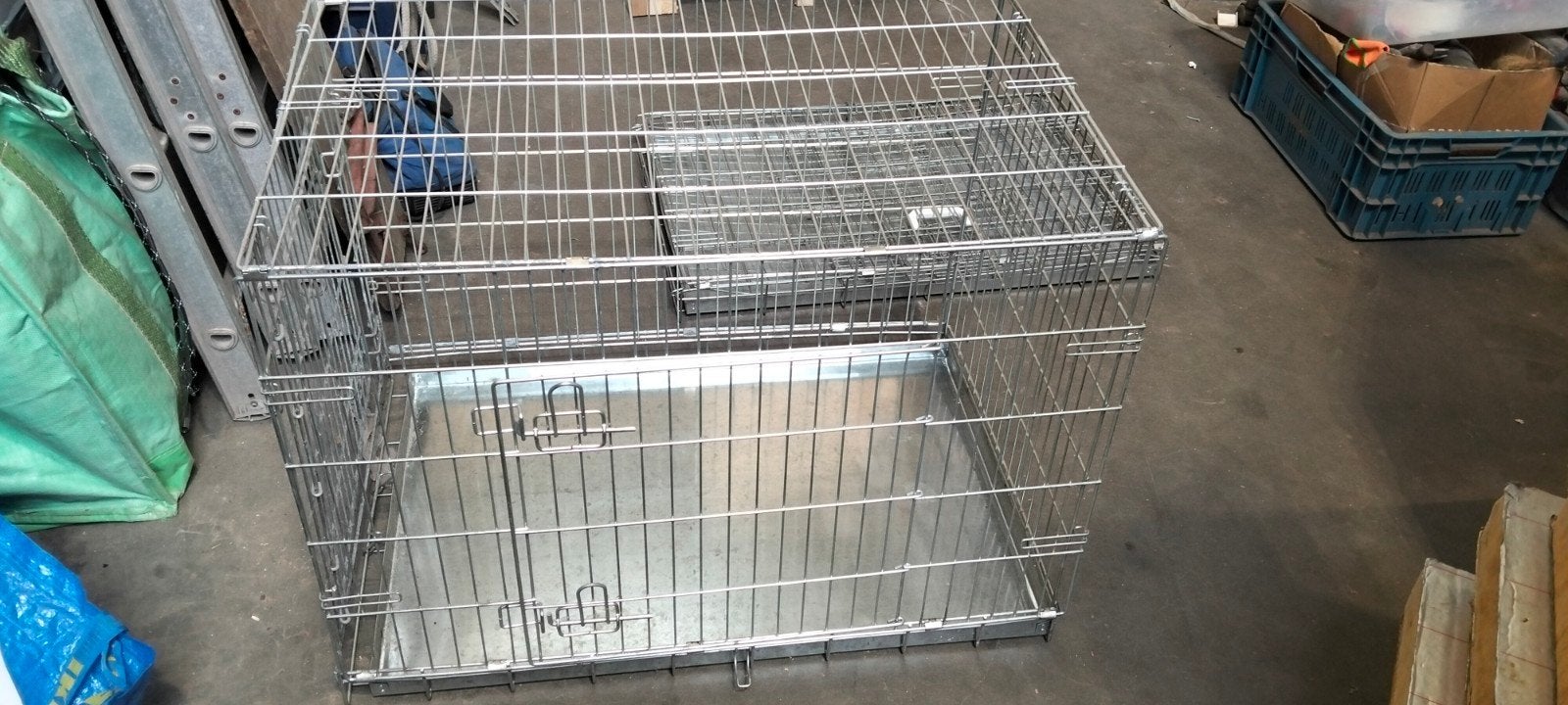 Honden benche maat L, ideaal voor op de camping,  2 stuks, Dieren en Toebehoren, Ophalen of Verzenden, Zo goed als nieuw